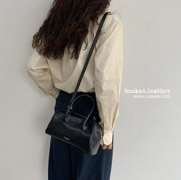 <#BL01日常袋仔> Bucks & Leather 2ways羊皮保齡球袋