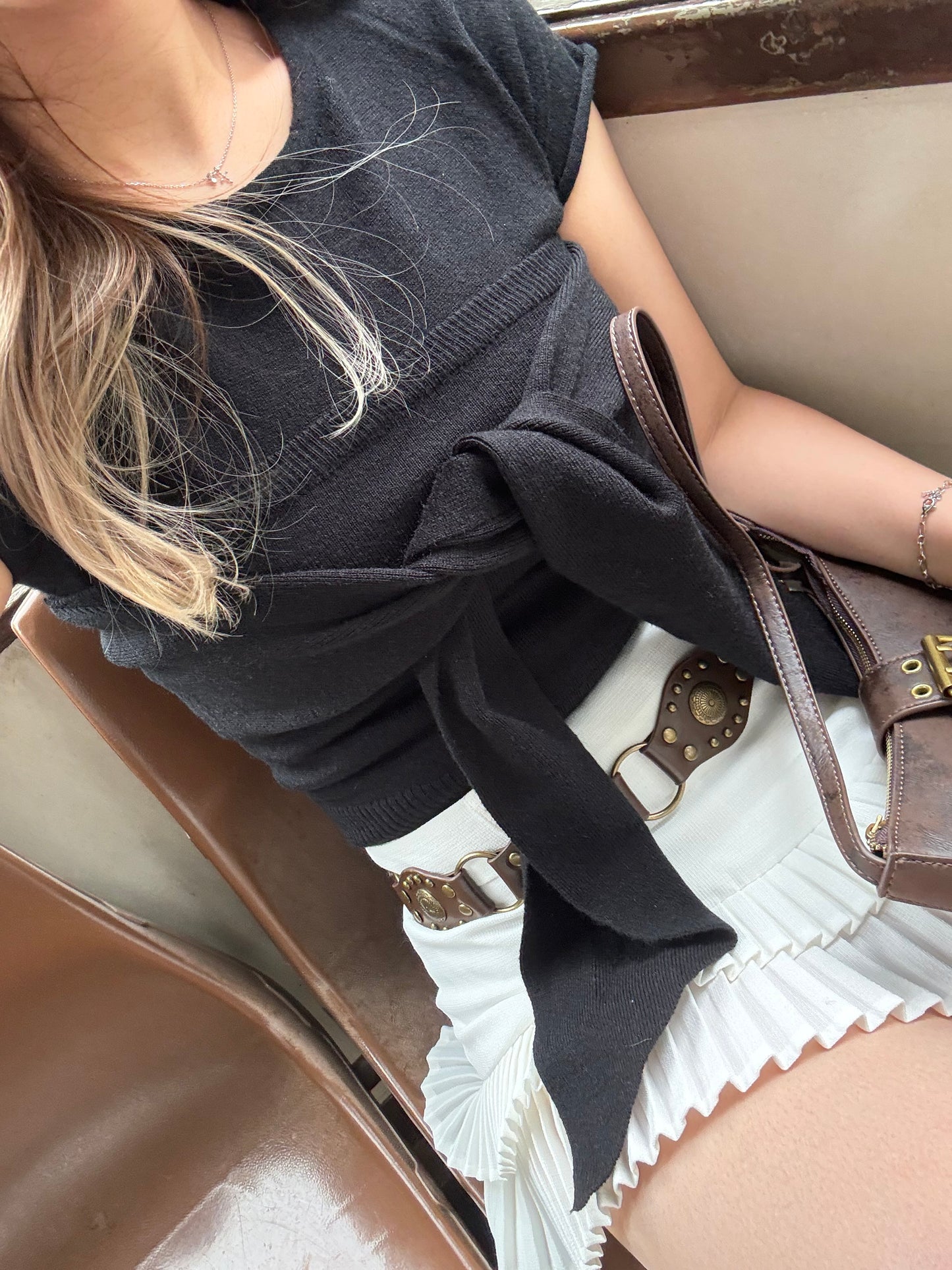 <一衣三著!性價比極高top set> Eleanore top set (Black)