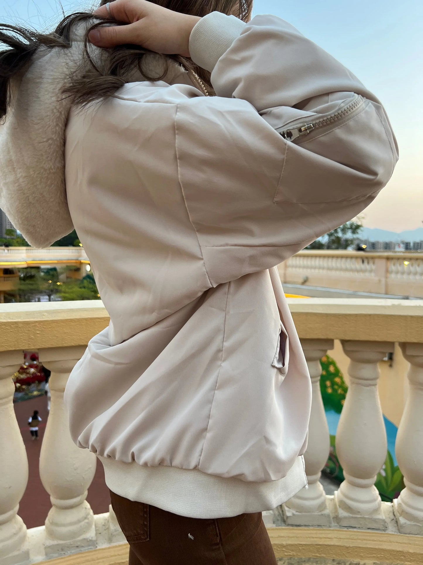 Andrea reversible coat - Glamorous oootd