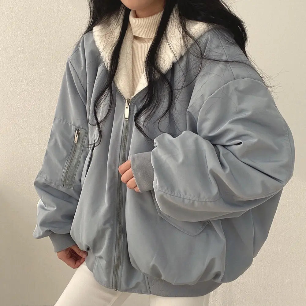 Andrea reversible coat - Glamorous oootd