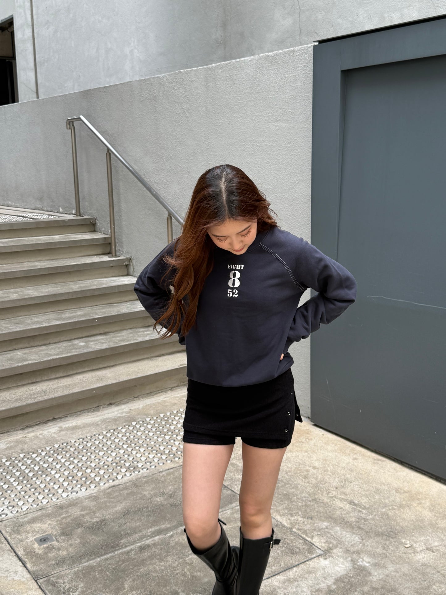 <basic hoodie!!> 852 hoodie - Glamorous oootd