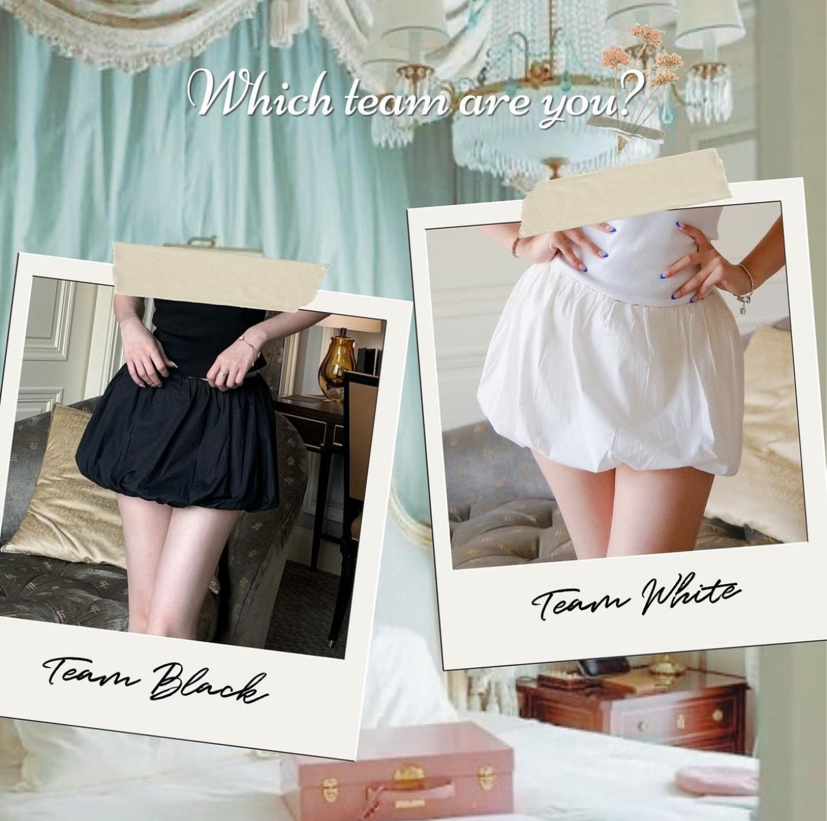 Fluffy bubble skort - Glamorous oootd