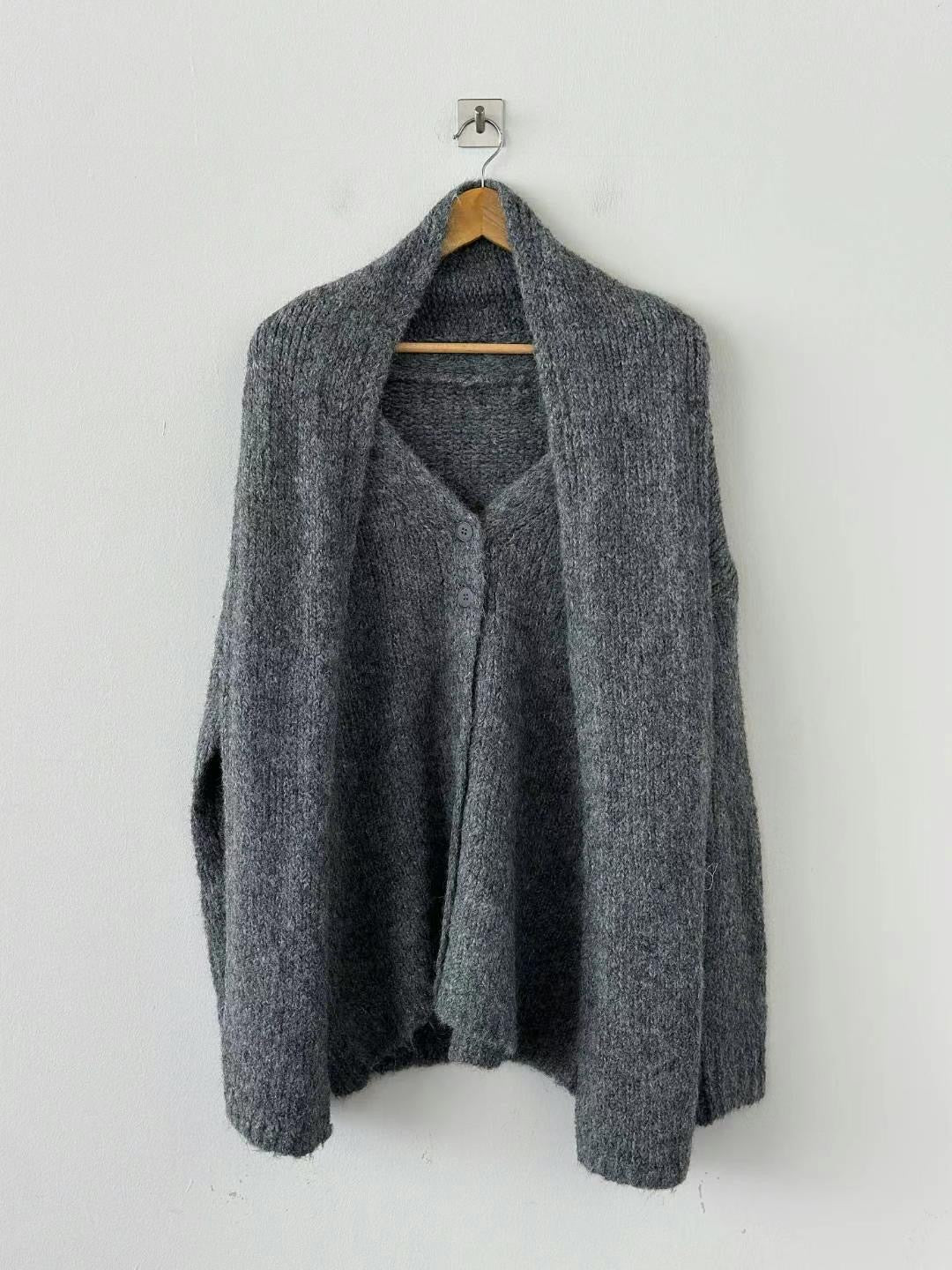 <on trend!冷衫連頸巾set> Gladys sweater and scarf set - Glamorous oootd