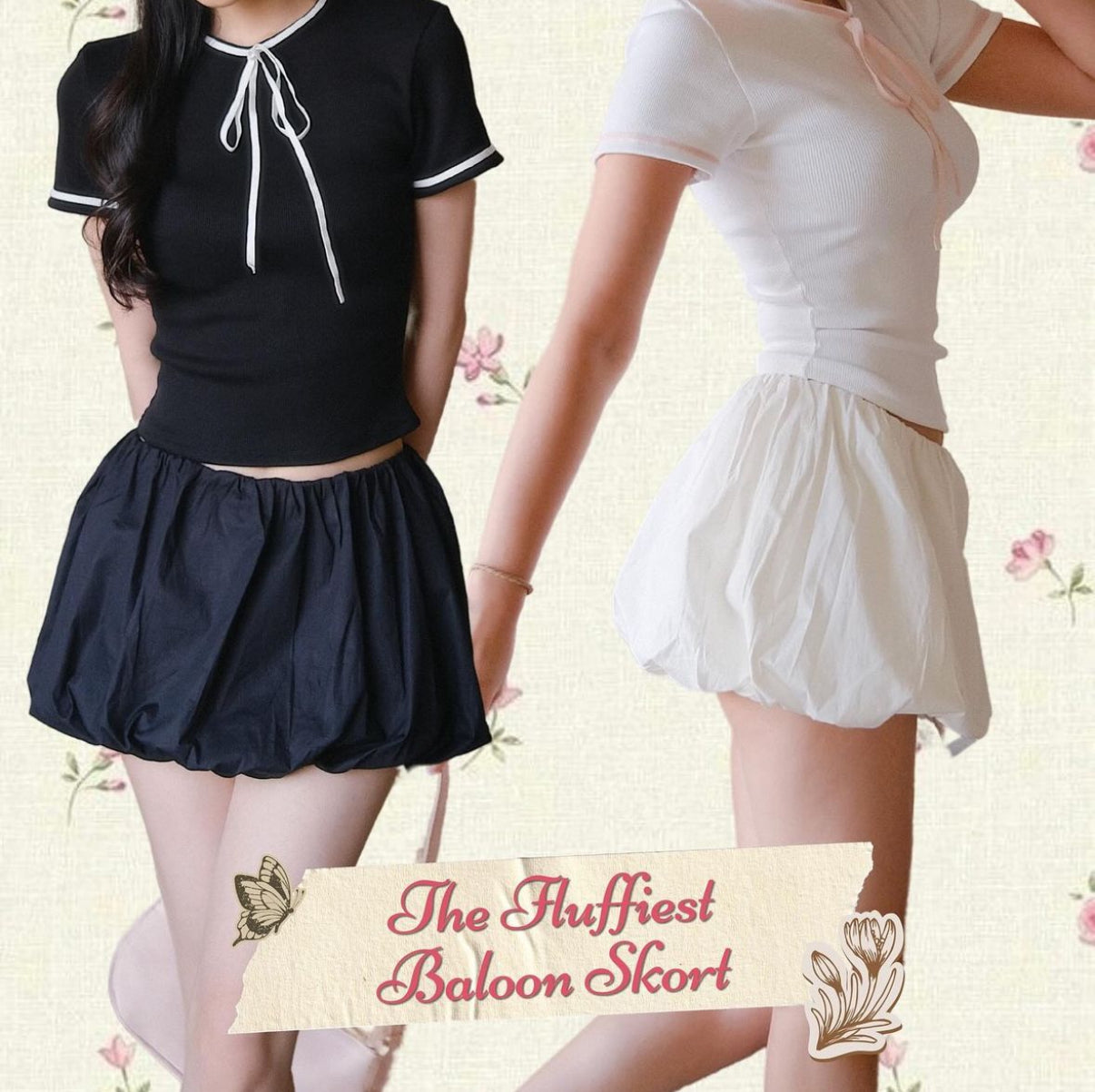Fluffy bubble skort - Glamorous oootd