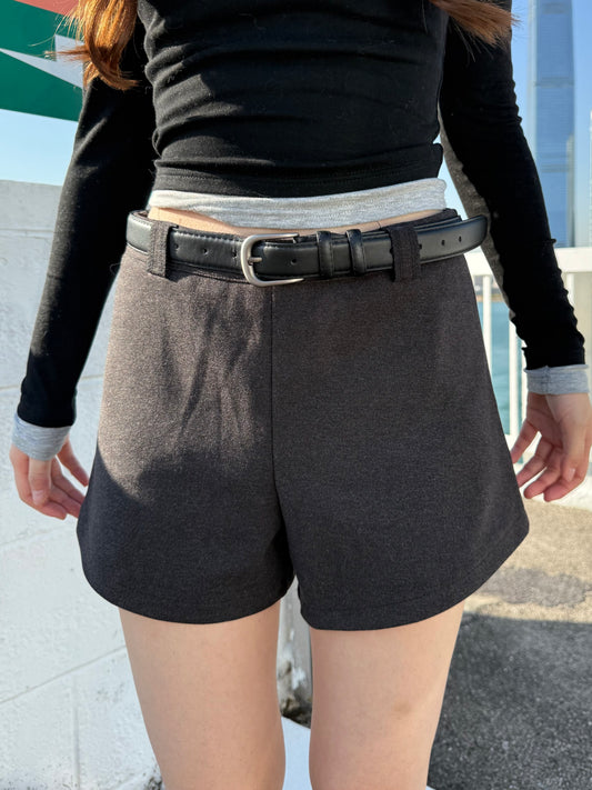 <冬季厚實百撘小短褲> Brook short pants - Glamorous oootd