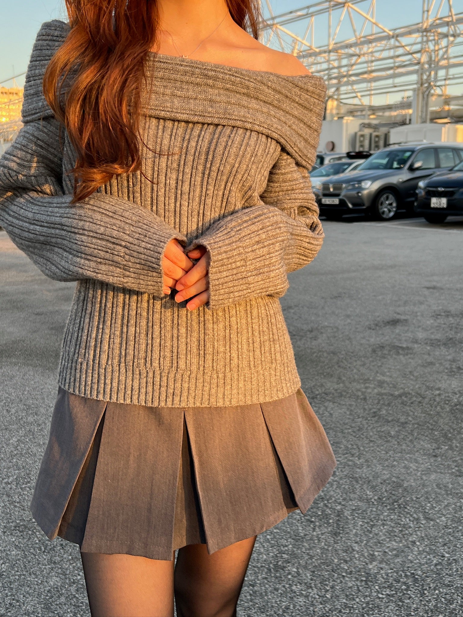 <經典百摺裙~> Eliza pleated skirt - Glamorous oootd