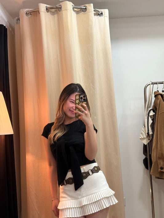 <一衣三著！性價比極高top set> Eleanore top set (Black)