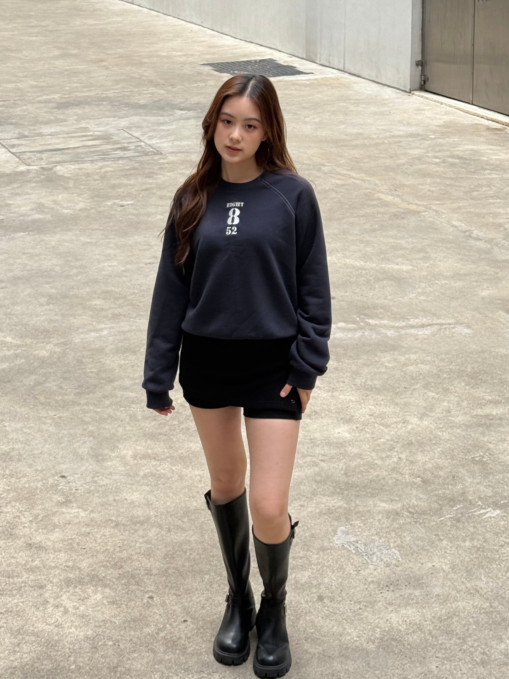 <basic hoodie!!> 852 hoodie - Glamorous oootd