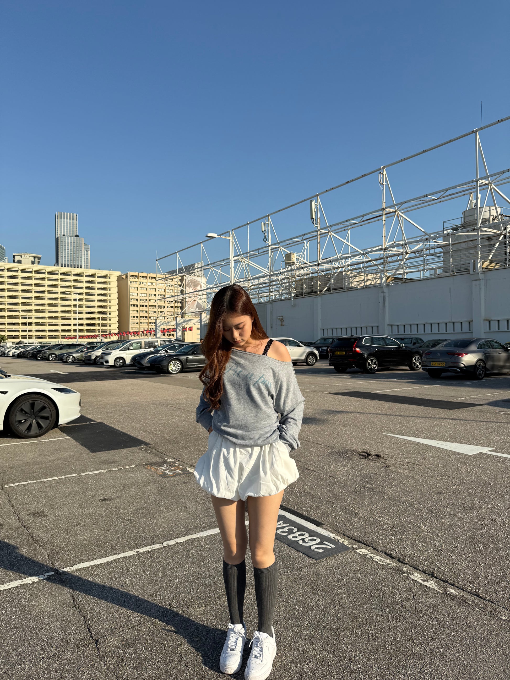 <可愛泡泡裙~> Cute Clara bubble skort - Glamorous oootd