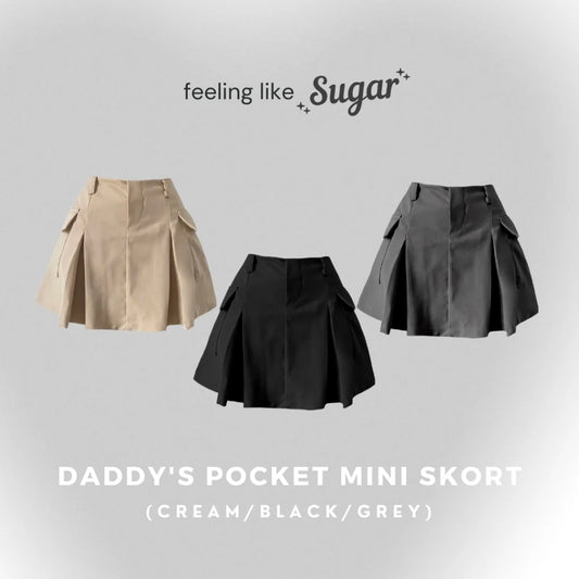 Daddy's pocket mini skort - Glamorous oootd