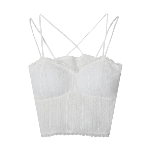 <美美的lace打底！> Griselda lace cami - Glamorous oootd