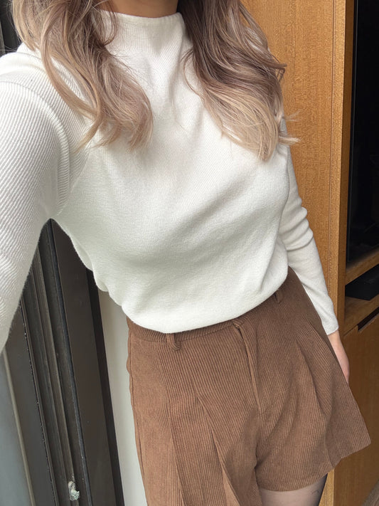 <冬天就是要有Basic打底衫！> Super soft basic top - Glamorous oootd