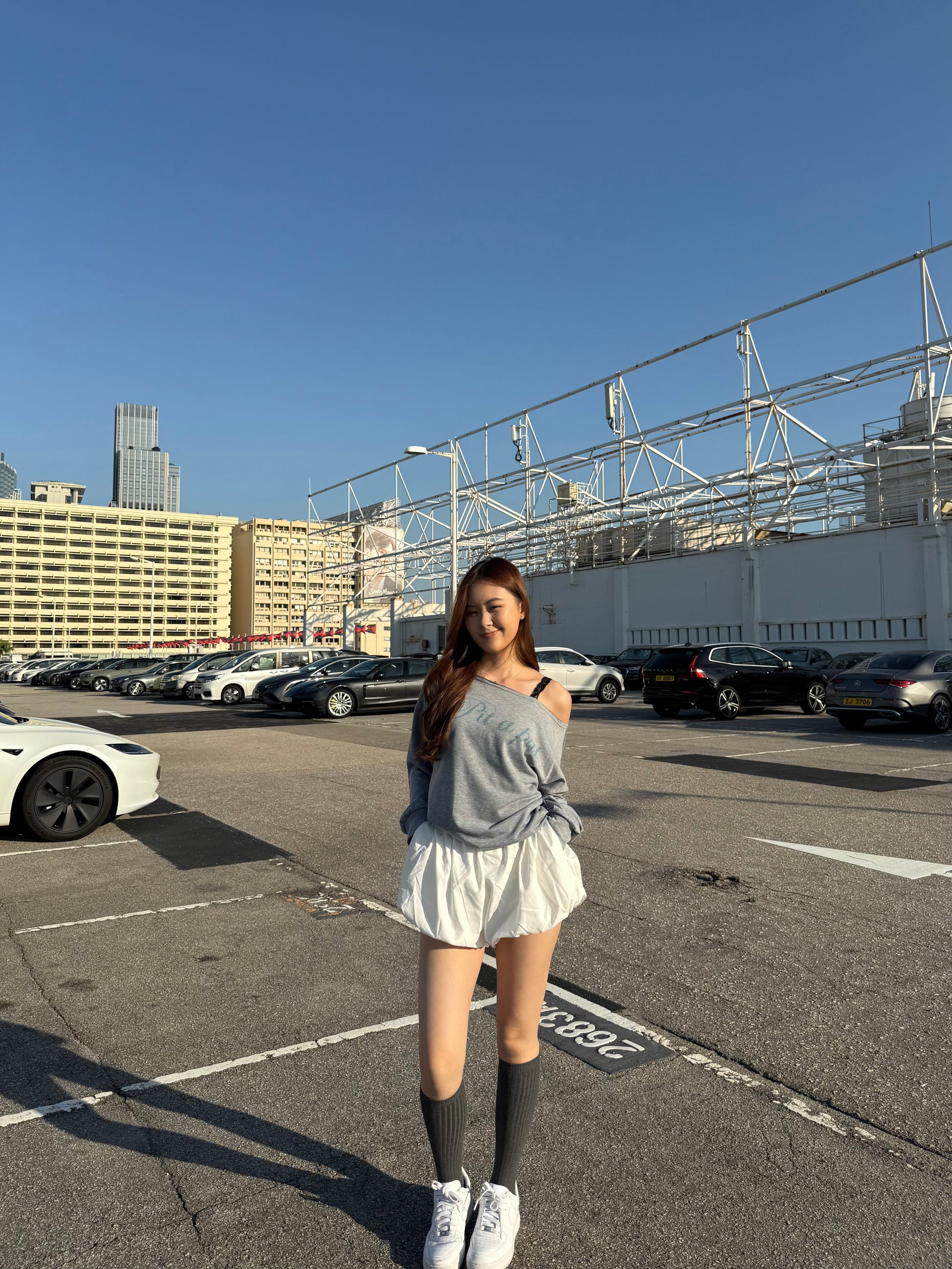 <可愛泡泡裙~> Cute Clara bubble skort - Glamorous oootd