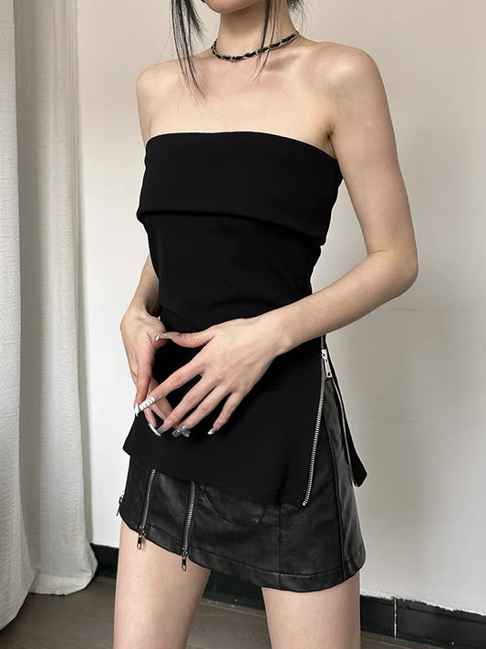 Morgan tube top - Glamorous oootd