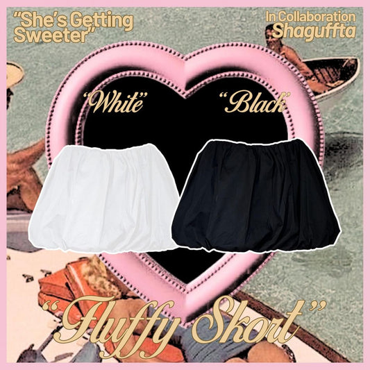Fluffy bubble skort - Glamorous oootd