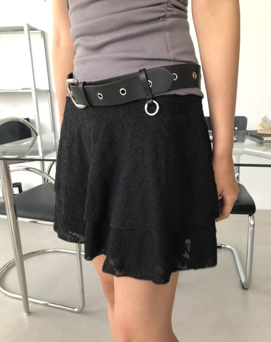 <唔低俗 比想像中而Carry既lace裙！> Moira lace miniskirt - Glamorous oootd