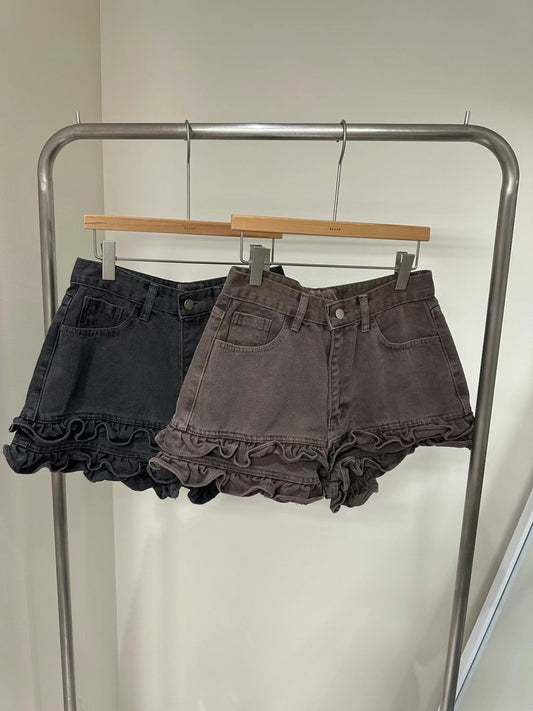 <型+可愛 勁少見嘅牛仔短褲款！> Muriel shorts - Glamorous oootd