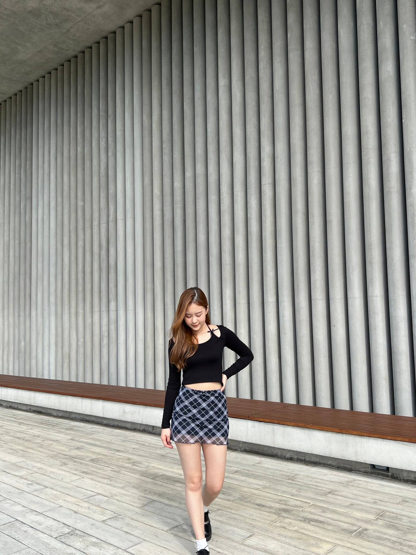 Amessa ribbon top - Glamorous oootd