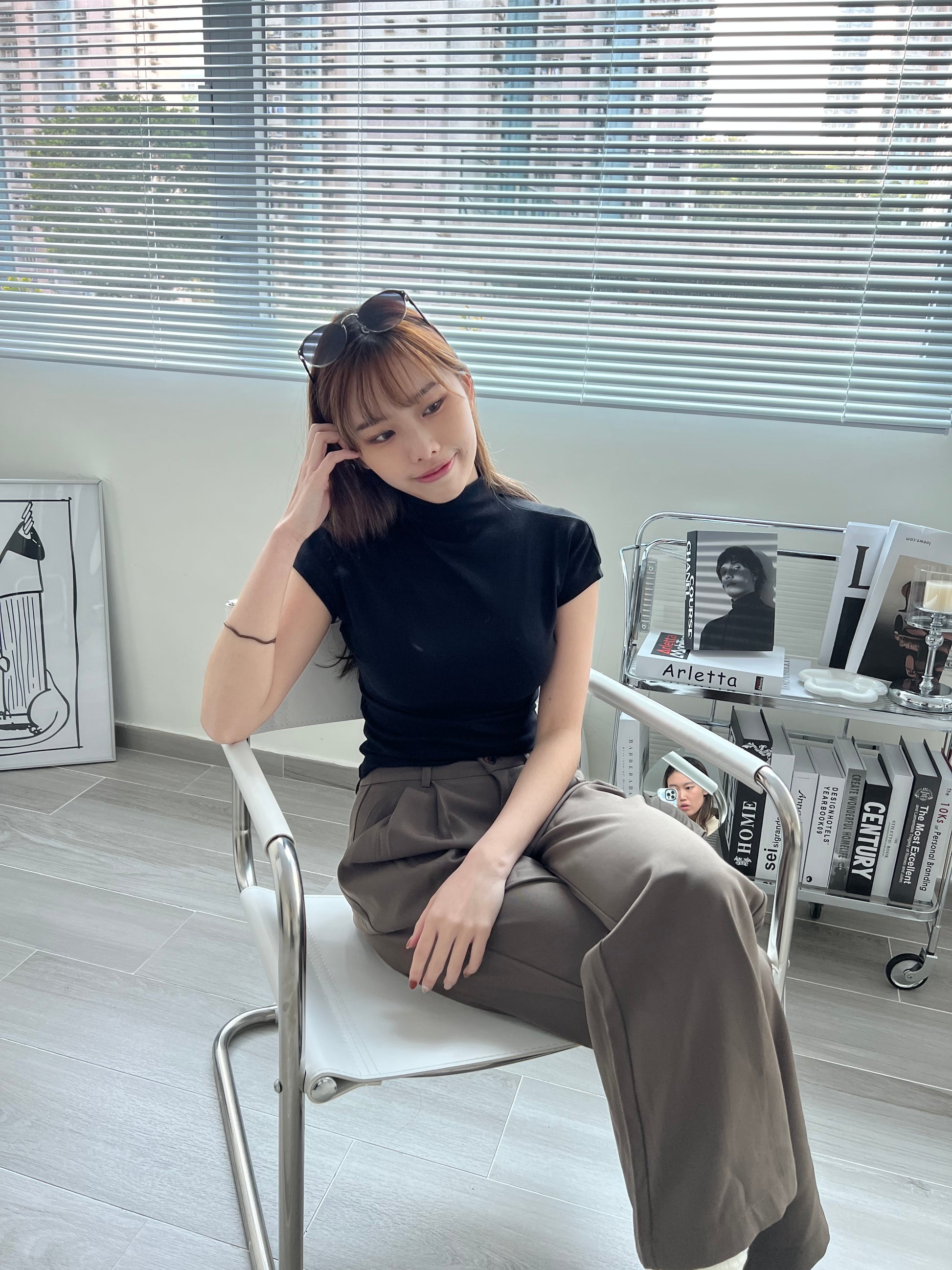 Poppy basic top - Glamorous oootd