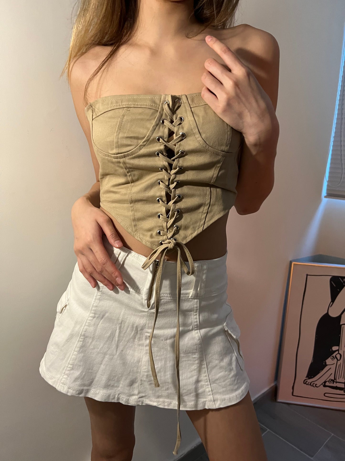 Paulina tube top - Glamorous oootd