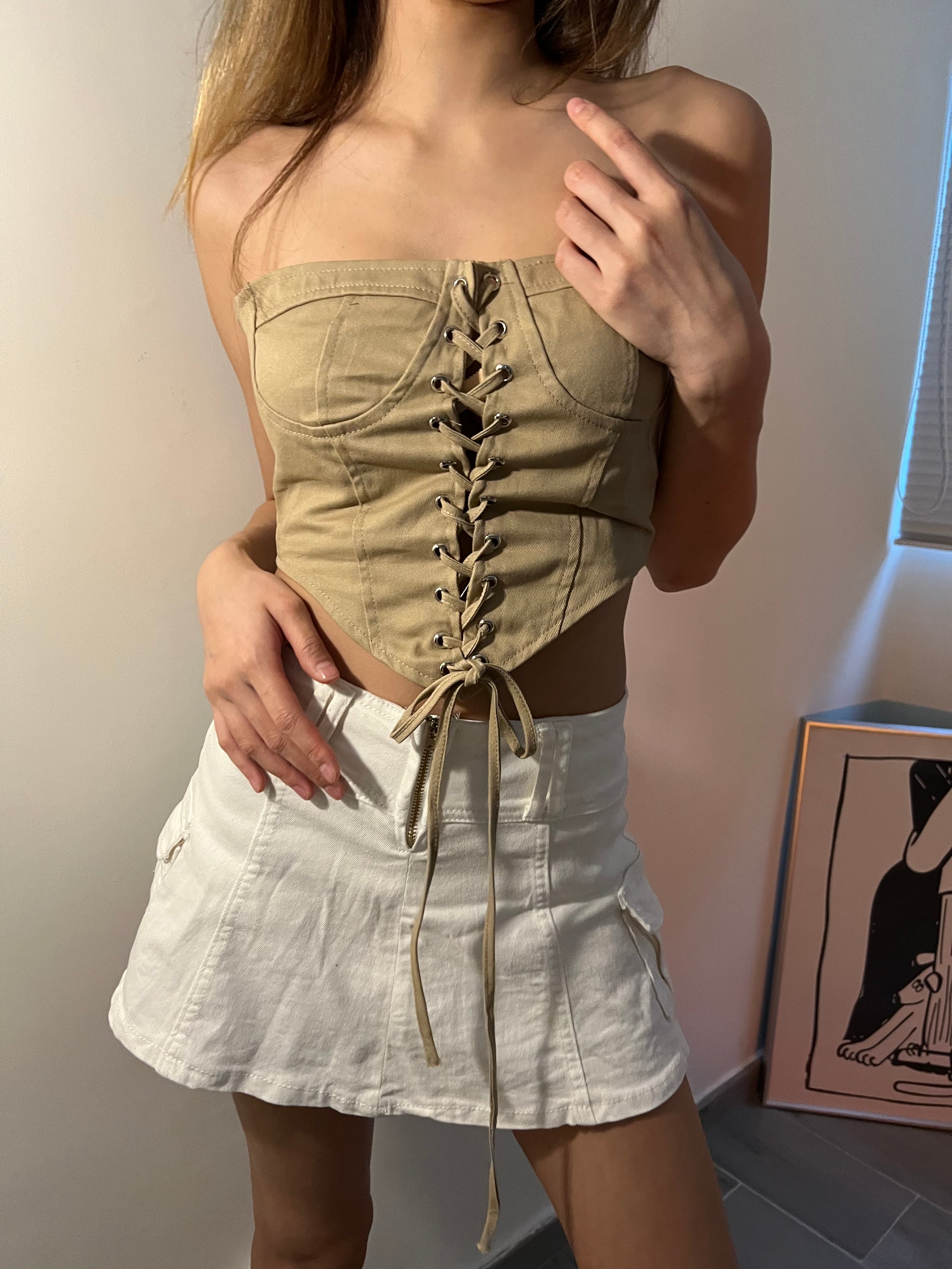 Paulina tube top - Glamorous oootd