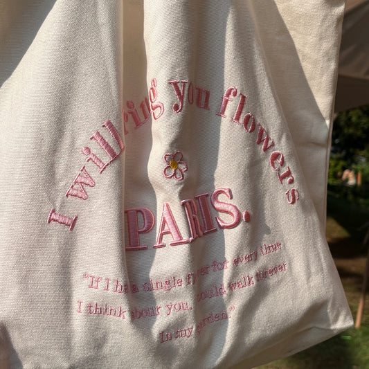 Paris tote bag - Glamorous oootd
