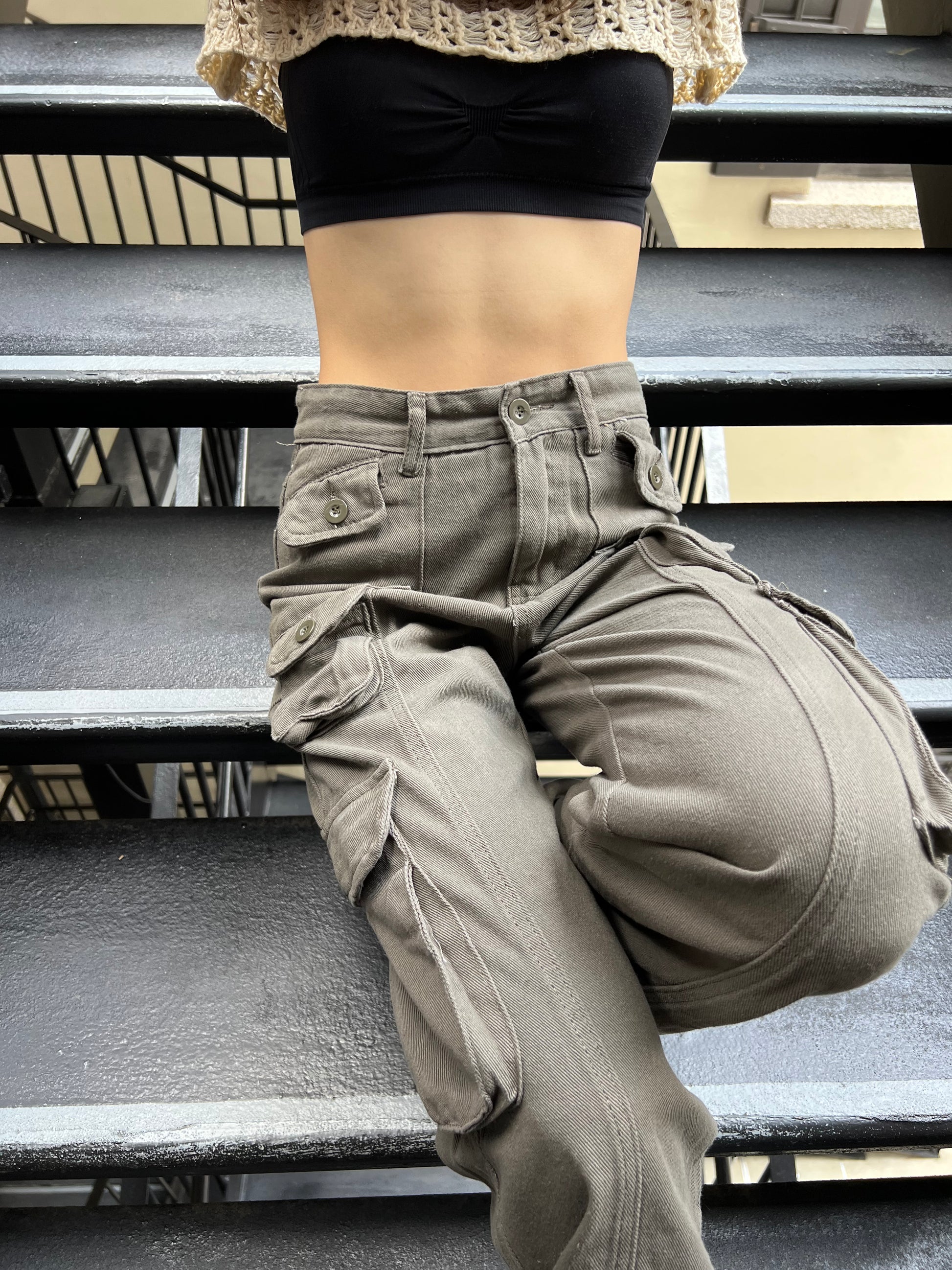 Freya cargo pants - Glamorous oootd