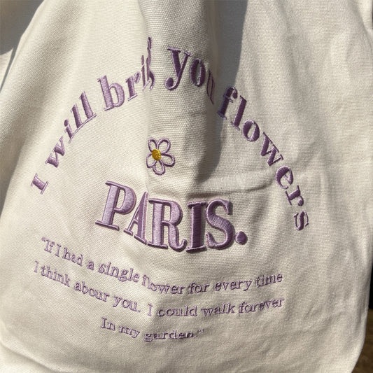 Paris tote bag - Glamorous oootd