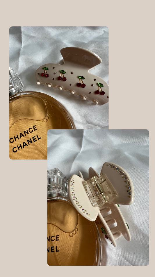 The cherry pie sweetheart hairclip - Glamorous oootd